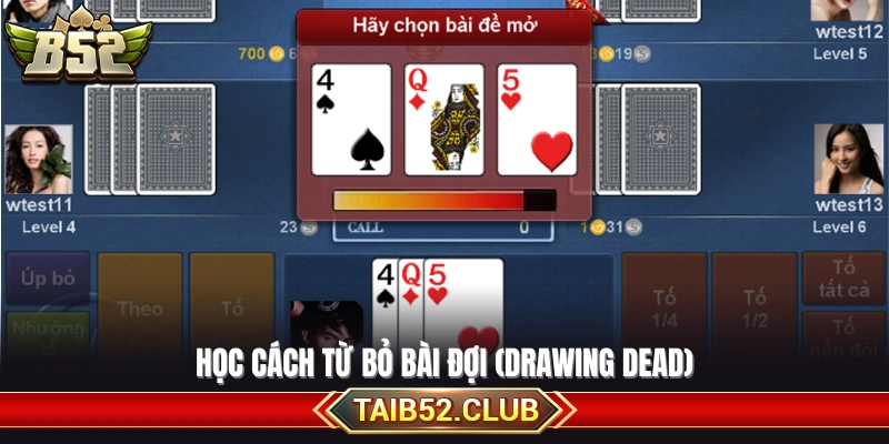 Nhận biết tình huống bài không còn cơ hội thắng